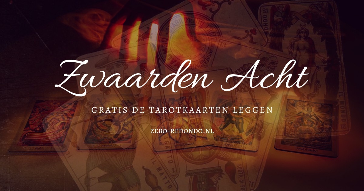 Tarotkaart Zwaarden Acht Zebo S Tarot